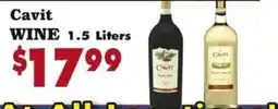 Foodland Cavit wine offer