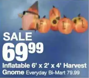 Inflatable Harvest Gnome