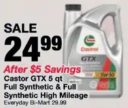Bi-Mart Castor GTX offer