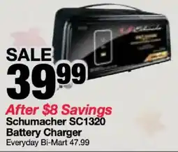 Bi-Mart Schumacher Battery Charger offer
