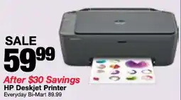 Bi-Mart Hp Deskjet Printer offer