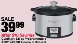 Bi-Mart Cuisinart slow cooker offer