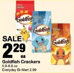 Bi-Mart Goldfish Crackers offer