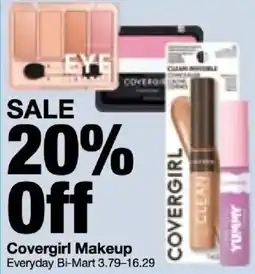 Bi-Mart Covergirl Makeup offer