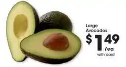 Kroger Large Avocados offer