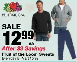 Bi-Mart Fruit of the Loom Sweets offer