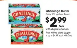 Kroger Challenge butter offer