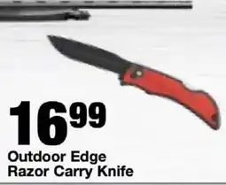 Bi-Mart Outdoor Edge Razor Carry Knife offer