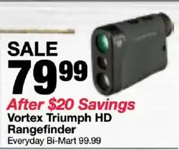 Bi-Mart Vortex Triumph HD Rangefinder offer