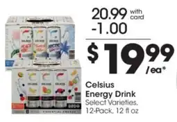 Kroger Celsius Energy Drink offer