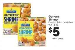 Kroger Gorton's Shrimp offer