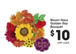 Kroger Bloom Haus Golden Ray Bouquet offer