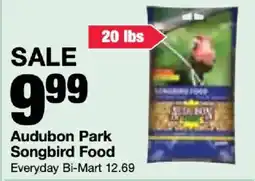 Bi-Mart Audubon Park Songbird Food offer