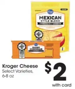Kroger Kroger Cheese offer