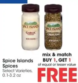 Kroger Spice Islands Spices offer