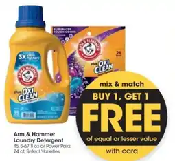 Kroger Arm & Hammer Laundry Detergent offer