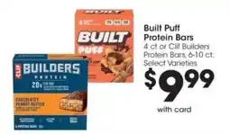 Kroger Built Puff Protein Bars offer