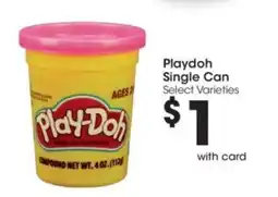 Kroger Play-Doh single can offer