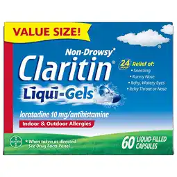 Walgreens 24 Hour Non-Drowsy Allergy Liquid-Filled Capsules offer