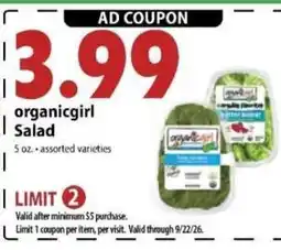 Festival Foods Organic Girl Salad offer