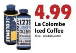 Festival Foods La Colombe Iced Coffee offer