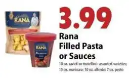 Festival Foods Rana filled pasta or sauces offer