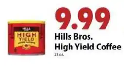 Festival Foods Hills Bros. High Yield Coffee offer