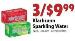 Festival Foods Klarbrunn Sparkling Water offer