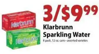 Festival Foods Klarbrunn Sparkling Water offer