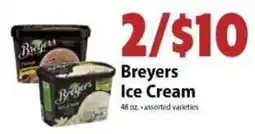 Festival Foods Breyers Ice Cream offer