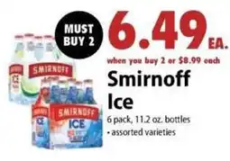 Festival Foods Smirnoff Ice offer