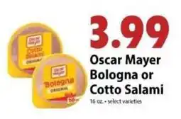 Festival Foods Oscar Mayer Bologna or Cotto Salami offer