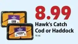 Festival Foods Hawk's Catch Cod or Haddock offer