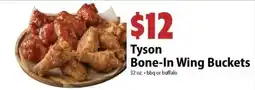 Festival Foods Tyson Bone-In Wing Buckets offer
