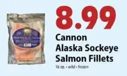 Festival Foods Cannon alaska sockeye salmon fillets offer