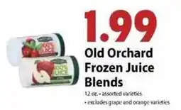 Festival Foods Old Orchard Frozen Juice Blends offer