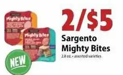 Festival Foods Sargento Mighty Bites offer