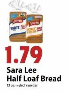 Festival Foods Sara Lee Half Loaf Bread offer