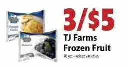 Festival Foods Tj Farms Frozen Fruit offer