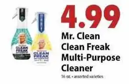 Festival Foods Mr. Clean Clean Freak Multi-Purpose Cleaner offer