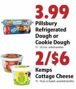Festival Foods Pillsbury Refrigerated or Cookie Dough offer