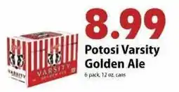 Festival Foods Potosi Varsity Golden Ale offer