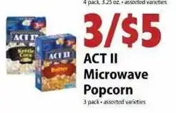 Festival Foods Act II Microwave Popcorn offer