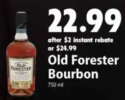 Festival Foods Old Forester Bourbon offer