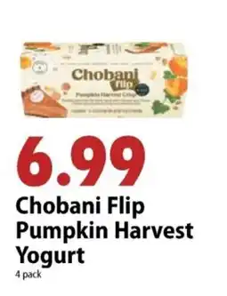Festival Foods Chobani Flip Pumpkin Harvest Yogurt offer