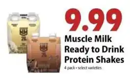 Festival Foods Muscle Milk Ready to Drink Protein Shakes offer