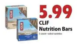 Festival Foods Clif nutrition bars offer