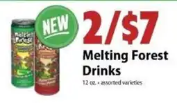 Festival Foods Melting Forest Drinks offer