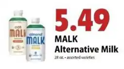 Festival Foods Malk Alternative Milk offer
