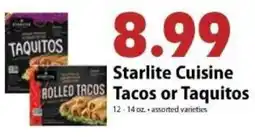 Festival Foods Starlite Cuisine Tacos or Taquitos offer